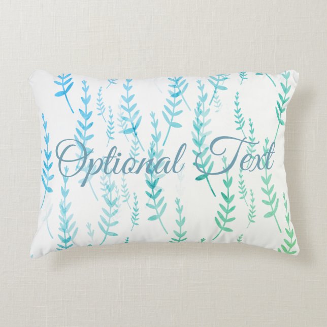Coussins Décoratifs Petites brindilles avec Feuilles (Devant)