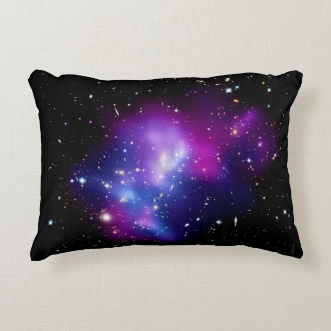 Coussins Décoratifs Photo de l'espace du groupe de galaxies MACS J0717 (Devant)