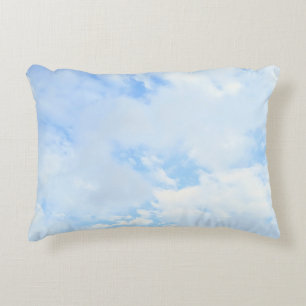 Coussins Décoratifs Photo d'un ciel bleu clair paisible simple