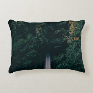COUSSINS DÉCORATIFS PHOTOGRAPHIE AÉRIENNE DU PONT DE HANGING PRÈS DES 