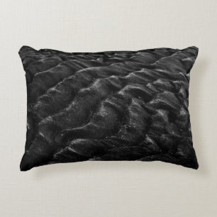 Coussins Décoratifs Photographie en niveaux de gris du sable