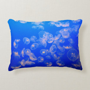COUSSINS DÉCORATIFS PHOTOGRAPHIE SOUS-MARINE DE JELLYFISH