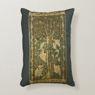 Coussins Décoratifs Pic-vert par William Morris, Art Textile Ancien