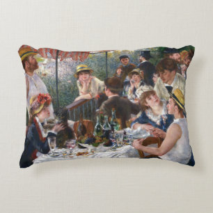 Coussins Décoratifs Pierre-Auguste Renoir - Le déjeuner des canotiers