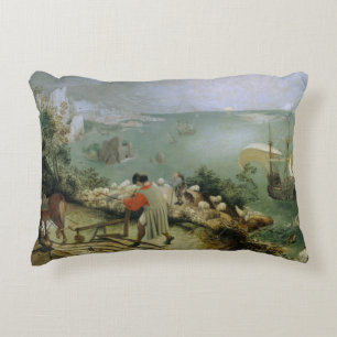 Coussins Décoratifs Pieter Bruegel l'Ancien -Paysage Chute d'Icarus