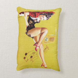 Coussins Décoratifs Pin par radio de cru de jeu