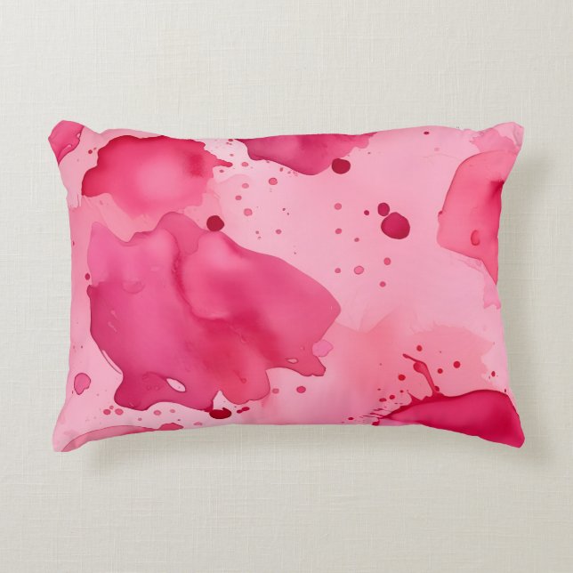 Coussins Décoratifs Pink on Pink Abstract  (Devant)