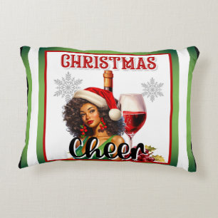 Coussins Décoratifs Pinup de Noël rétro