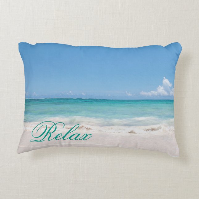 Coussins Décoratifs Plage Backgroud (Dos)