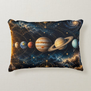 Coussins Décoratifs Planètes du système solaire céleste