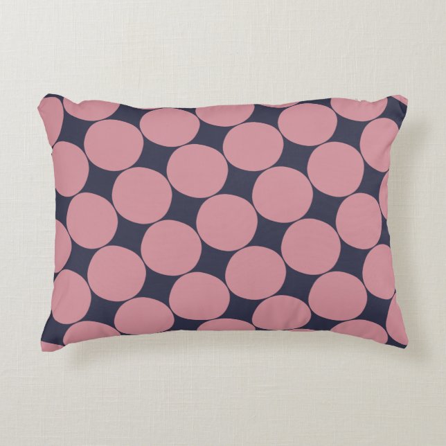 Coussins Décoratifs Pointe rose Design Moderne (Devant)