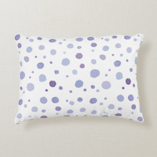 Coussins Décoratifs pois peints à la main