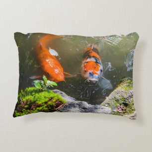 Coussins Décoratifs Poisson Koi dans un étang
