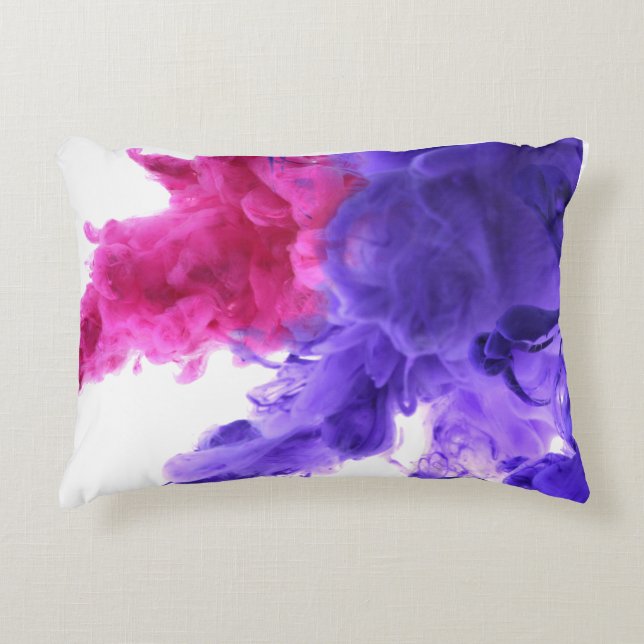 Coussins Décoratifs Polyester brossé du Nouvel An (Devant)