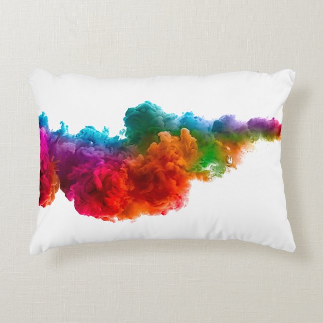 Coussins Décoratifs Polyester brossé du Nouvel An (Devant)