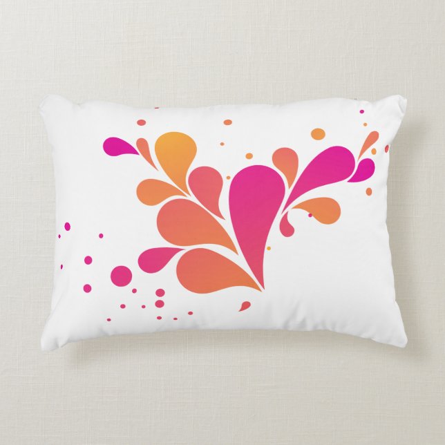 Coussins Décoratifs Polyester brossé du Nouvel An (Devant)