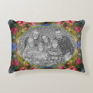 Coussins Décoratifs Pommes Rouges Sur Arbre Ajouter Votre Photo