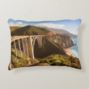 Coussins Décoratifs Pont de Bixby, grand Sur, la Californie,