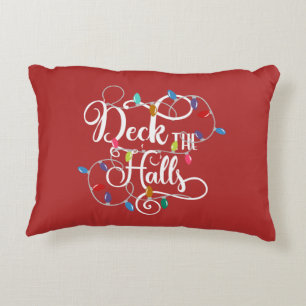 Coussins Décoratifs pont des halls lumières de Noël