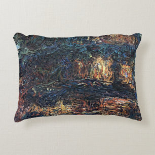 Coussins Décoratifs Pont japonais par Claude Monet, Beaux-Arts Vintage