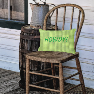 Coussins Décoratifs Porche Personnalisé Crème Vert Vintage Campagne