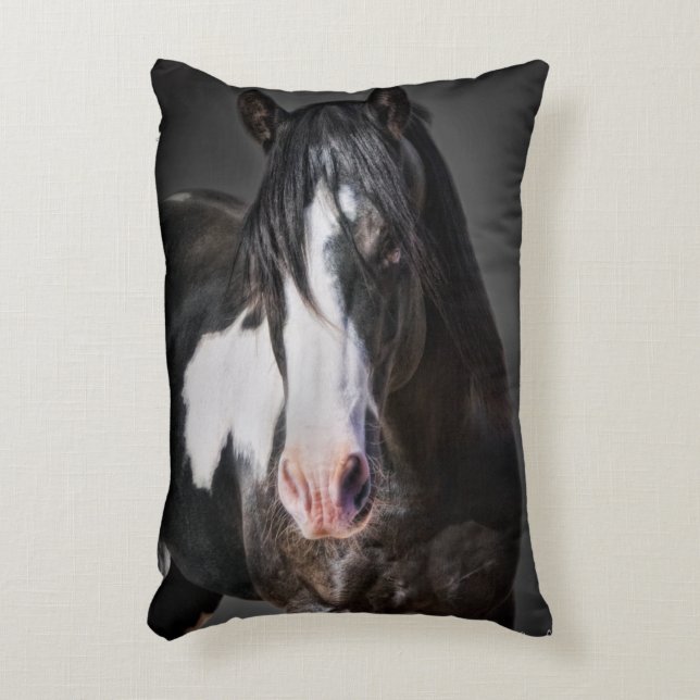 Coussins Décoratifs Portrait de cheval II (Devant(Vertical))