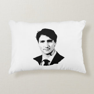 Coussins Décoratifs Portrait de Justin Trudeau
