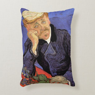 Coussins Décoratifs Portrait du Docteur Gachet par Vincent van Gogh