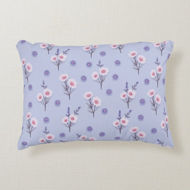 Coussins Décoratifs Poussière de Fée Marguerites (Devant)