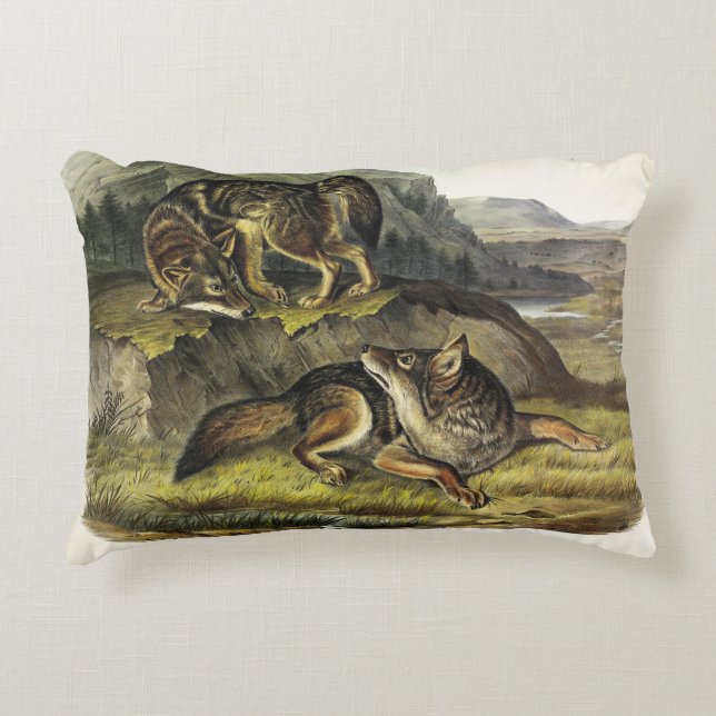 Coussins Décoratifs Prairie Wolf (Devant)