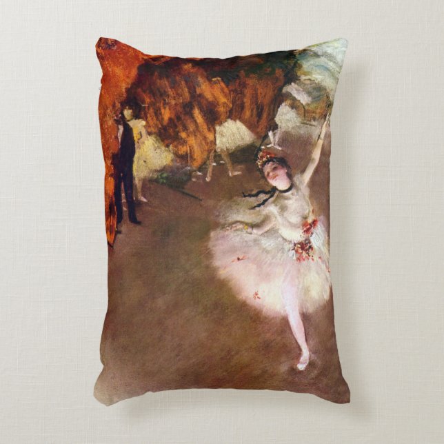Coussins Décoratifs Première danseuse, Rosita Mauri par Edgar Degas (Devant(Vertical))