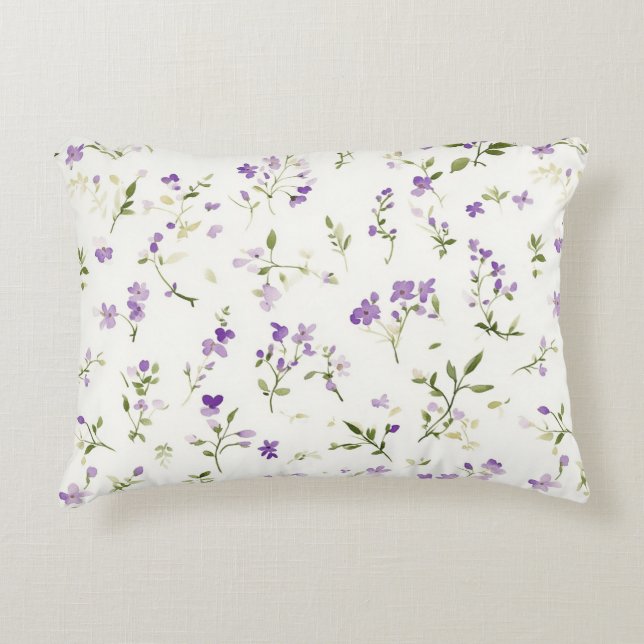 Coussins Décoratifs Pretty Lavender Flowers (Devant)