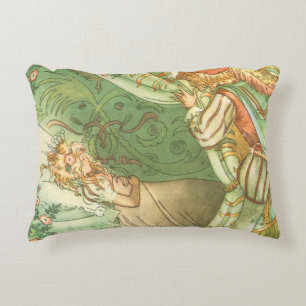 Coussins Décoratifs Princesse Aurore, Conte de Fées Vintage