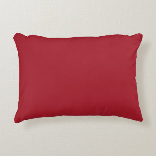 Coussins Décoratifs Printemps Été Couleur Rouge