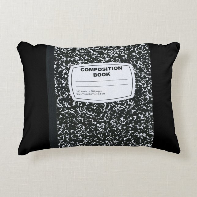 Coussins Décoratifs Professeur de livre de composition (Devant)