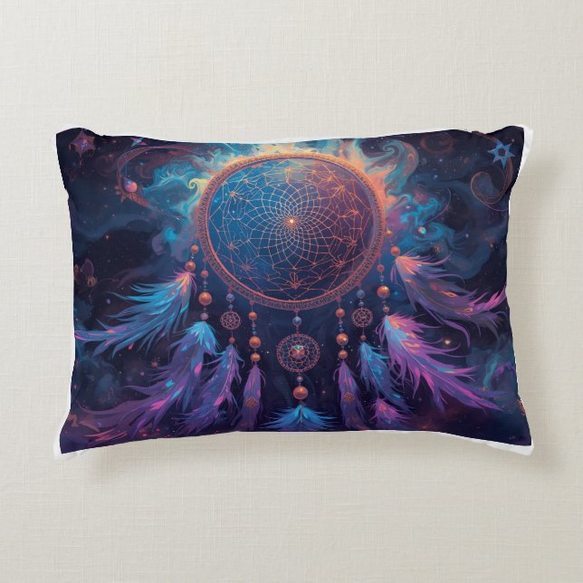 Coussins Décoratifs psychedelic dreamcatcher cushion (Devant)