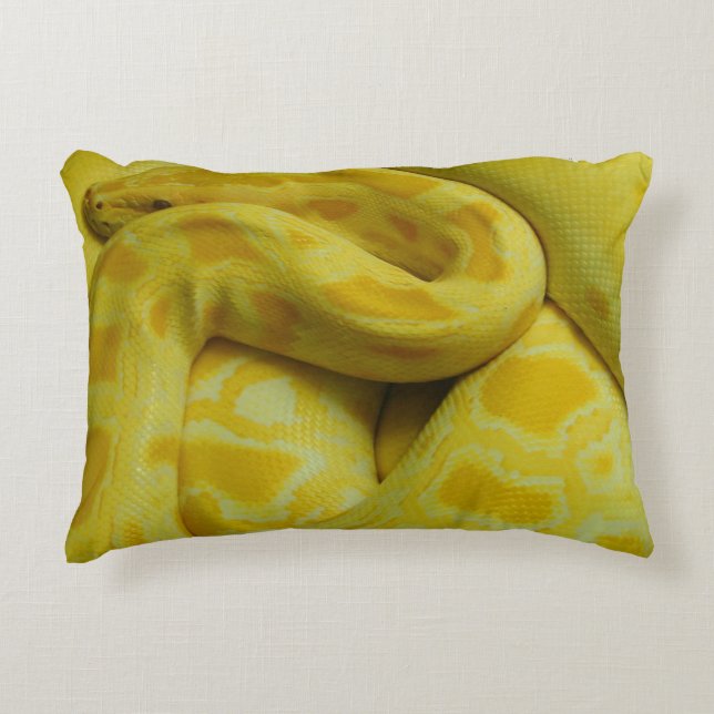 Coussins Décoratifs Python birman jaune (Devant)