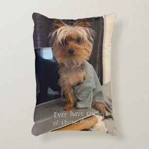 Coussins Décoratifs Ralphie le Yorkie Tasse à Thé a Une de Ces Journée