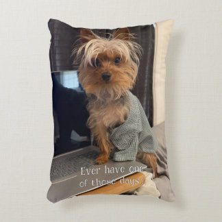 Coussins Décoratifs Ralphie le Yorkie Tasse à Thé a Une de Ces Journée