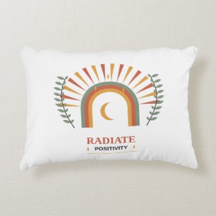 Coussins Décoratifs Rayonner de positivité Boho Céleste Soleil Lune Bo