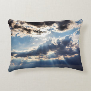 Coussins Décoratifs Rayons de soleil venant d'en haut