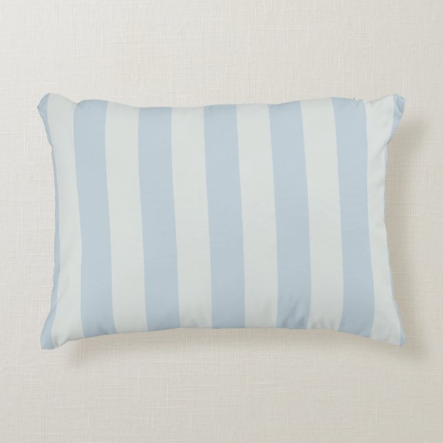 Coussins Décoratifs Rayures bleu clair (Devant)