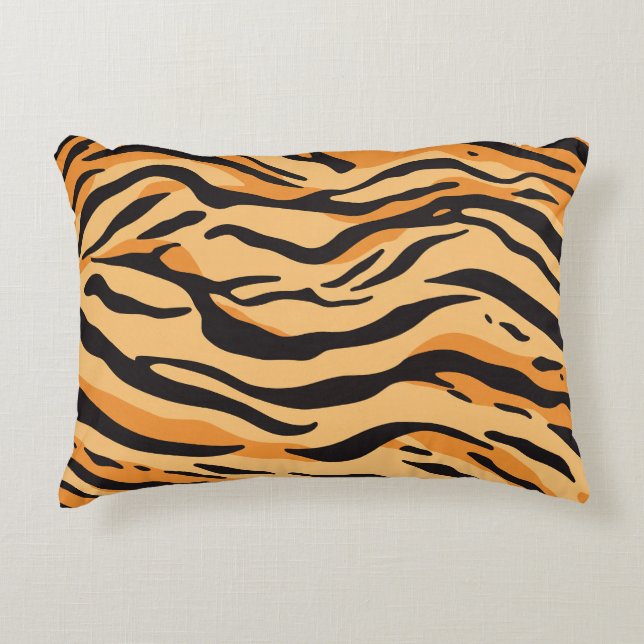 Coussins Décoratifs Rayures de tigre (Devant)