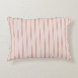 Coussins Décoratifs Rayures doubles roses