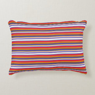 Coussins Décoratifs Rayures magiques colorées mignonnes