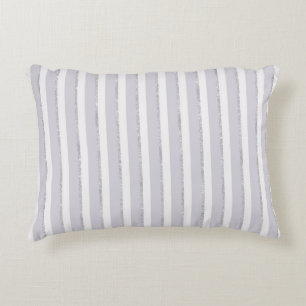 Coussins Décoratifs Rayures Pailletées Lila Violet Étincelant