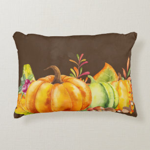 Coussins Décoratifs Récolter les Citrouilles, les Feuilles et le feuil