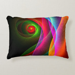 Coussins Décoratifs Red Green Orange Modern Abstrait Art Motif #22