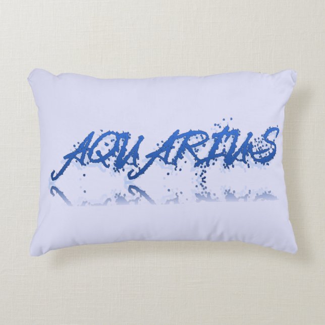 Coussins Décoratifs Réflexion Aquarius (Devant)