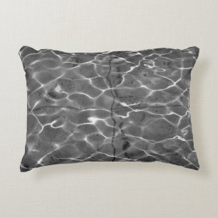 Coussins Décoratifs Réflexions Légères Sur L'Eau : Noir & Blanc